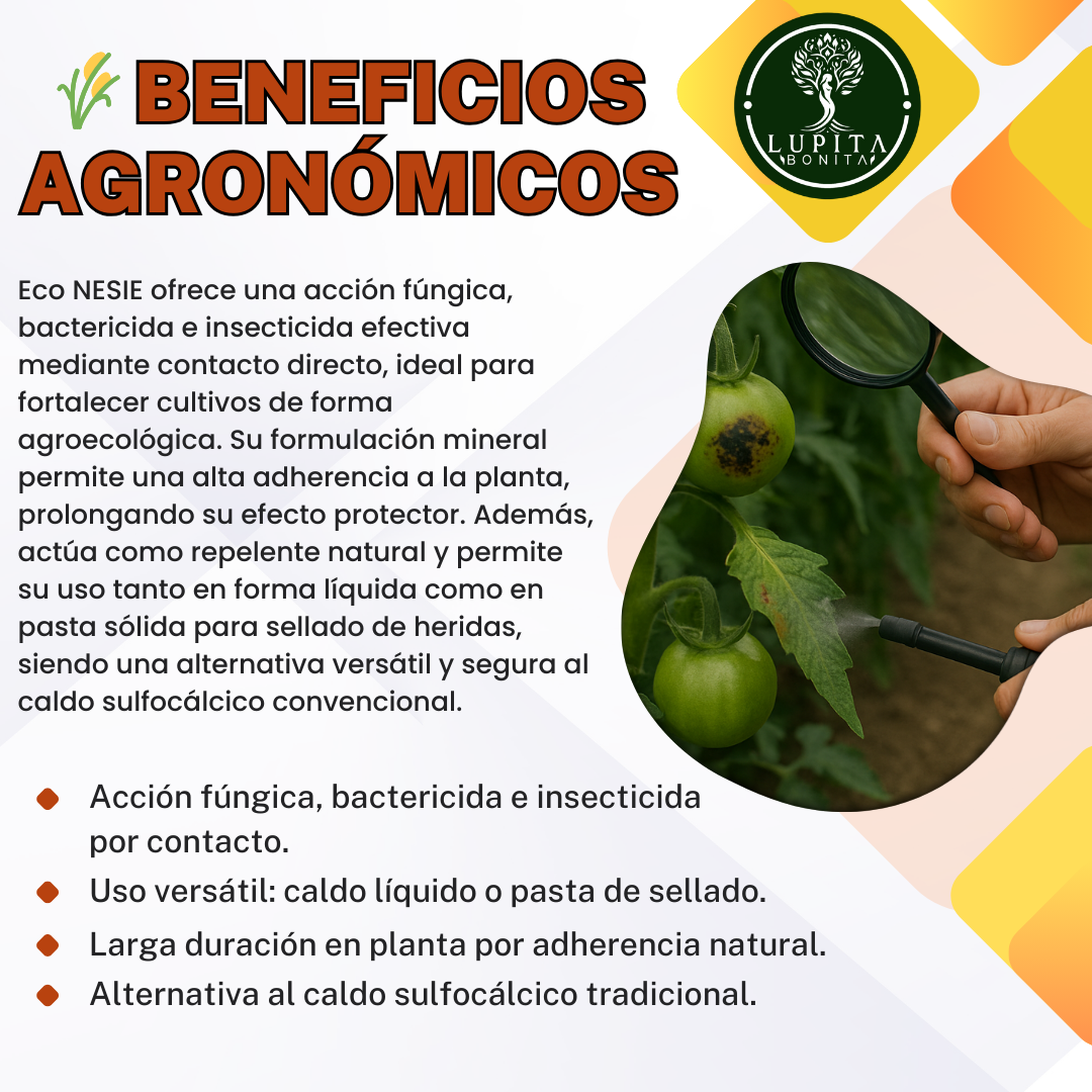 Eco NESIE – Caldo rojo agroecológico de amplio espectro para control de plagas y enfermedades