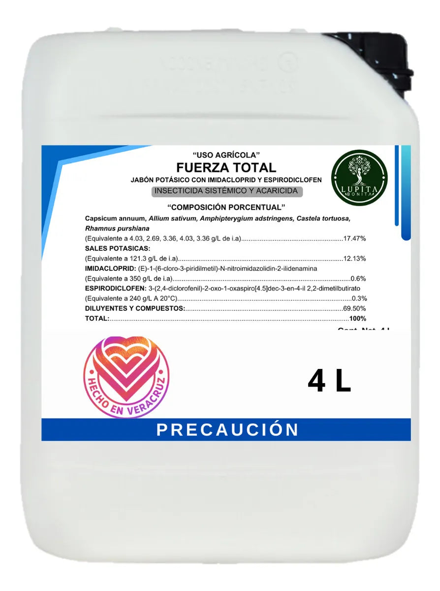 Insecticida Sistémico Fuerza Total 4L