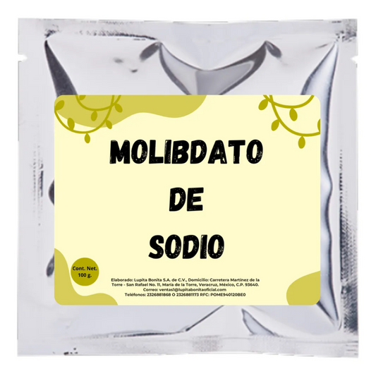 Molibdato de Sodio Ultrasoluble Concentrado – Micronutriente esencial para fijación de nitrógeno y metabolismo proteico