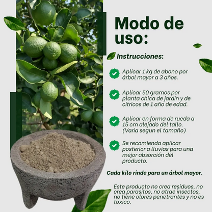 Abono Biológico ECOSEN – Enmienda mineral regeneradora con Trichoderma y ácidos húmicos