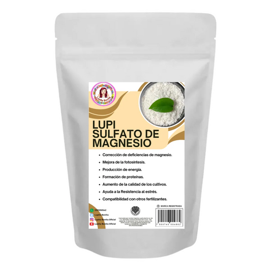 Sulfato de Magnesio Ultrasoluble Concentrado – Corrector de clorosis y bioestimulante fotosintético