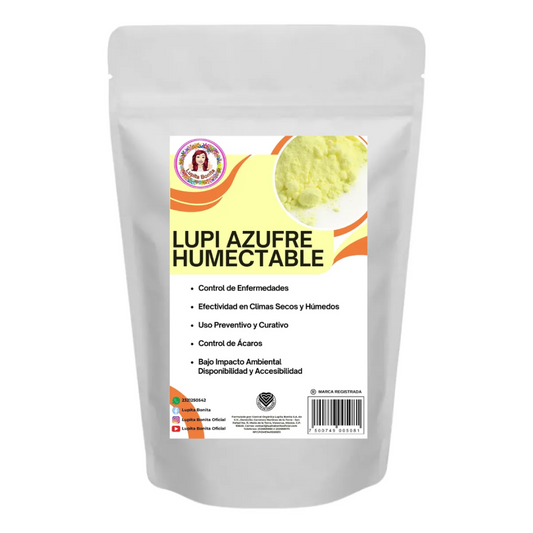 Azufre Ultrasoluble Concentrado – Corrector de suelos y bioestimulante preventivo contra hongos