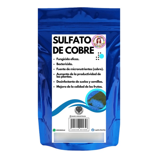 Sulfato de Cobre Ultrasoluble Concentrado – Fungicida, bactericida y corrector de deficiencias de cobre