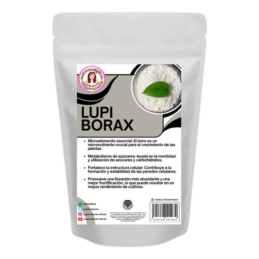 Bórax Ultrasoluble Concentrado – Corrector de deficiencias de boro para floración y cuajado de frutos