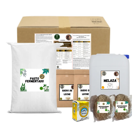 Kit Educativo de Microorganismos Activados 200 L – Bioinoculante fermentado para suelos y cultivos