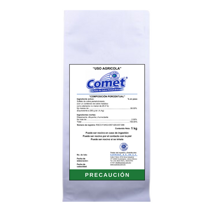 Sulfato de Cobre Ultrasoluble Concentrado – Fungicida, bactericida y corrector de deficiencias de cobre