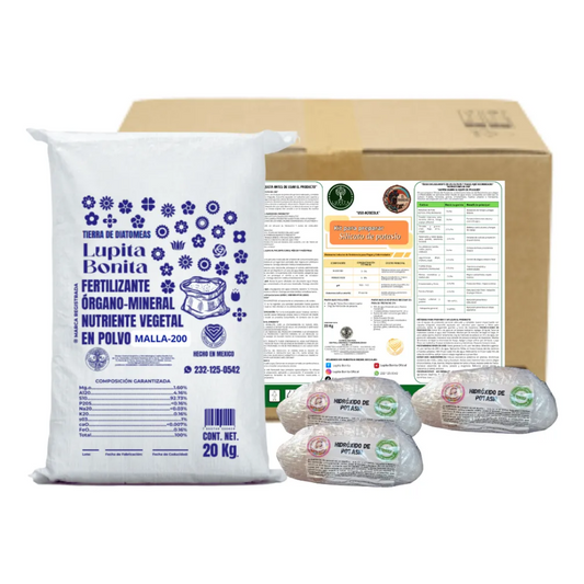Kit Silicato de Potasio 100 L – Bioinsumo preventivo contra plagas y hongos, fortalecedor estructural