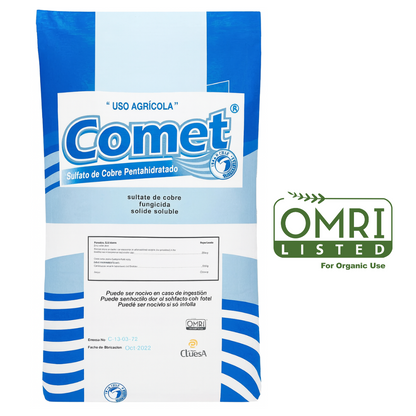 Sulfato de Cobre Ultrasoluble Concentrado – Fungicida, bactericida y corrector de deficiencias de cobre