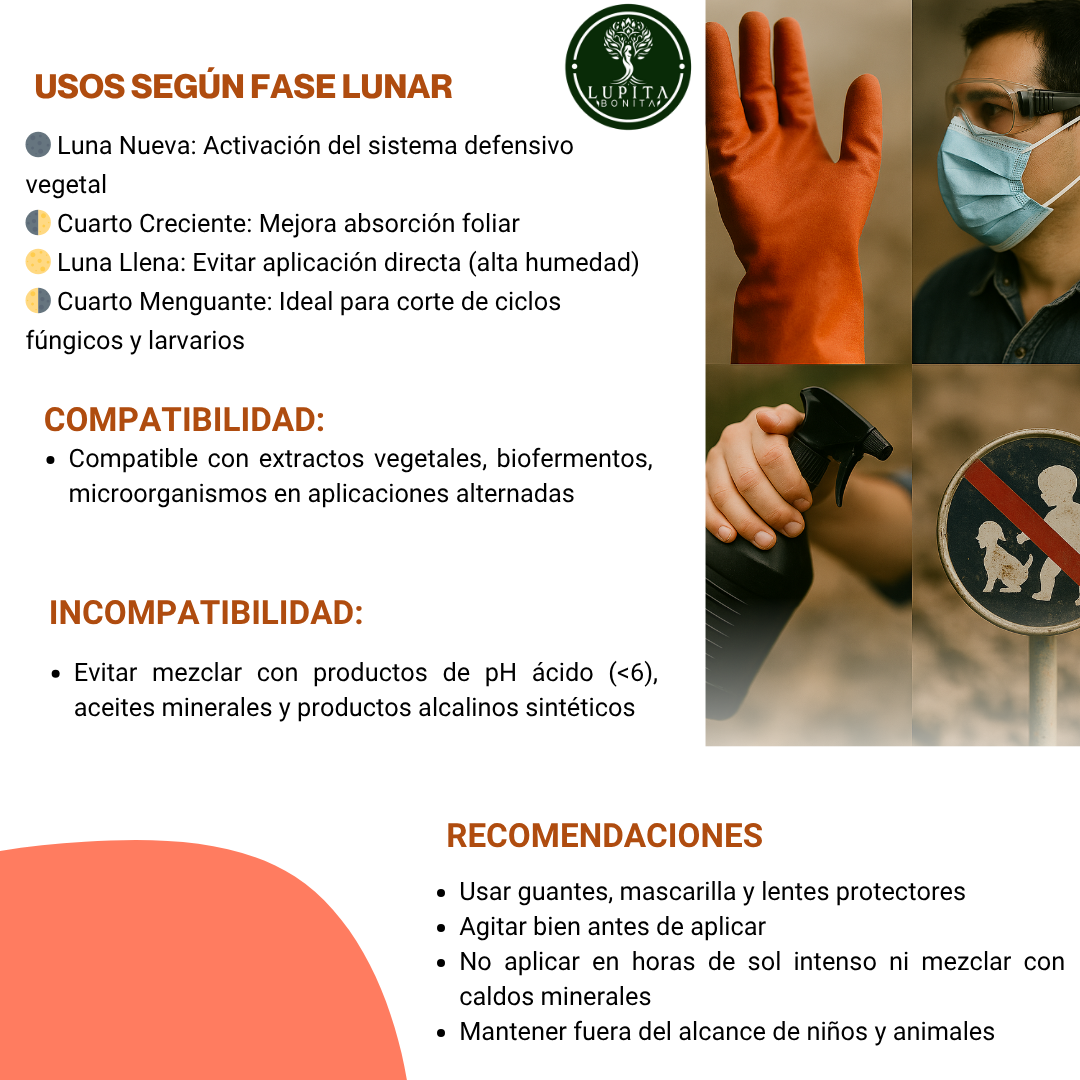 Jabón Potásico Flor de Azufre – Control natural de plagas y hongos en cultivos