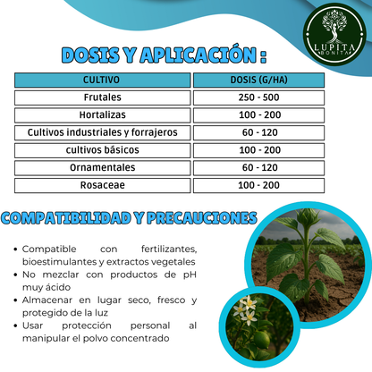 Algas Marinas Puros Ultrasolubles – Bioestimulante natural anti-estrés y promotor del crecimiento