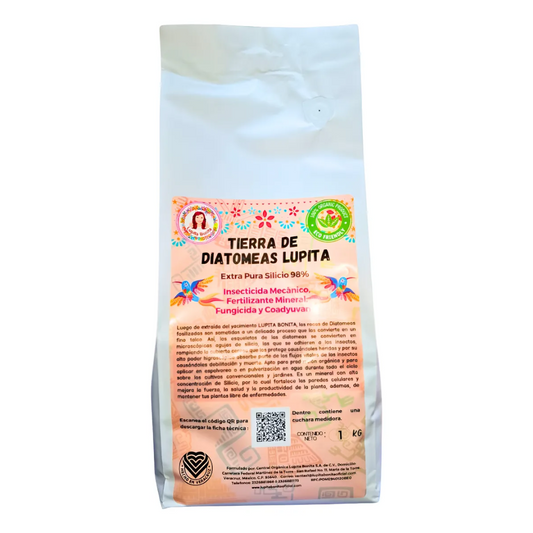 Tierra de Diatomeas – Enmienda mineral natural para mejorar suelos, controlar plagas y aportar silicio