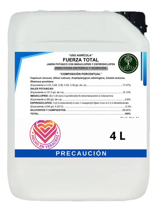 Insecticida Sistémico Fuerza Total 4L