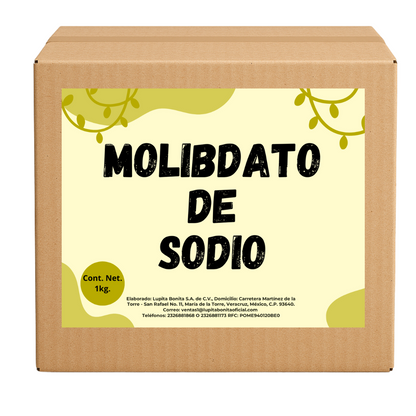 Molibdato de Sodio Ultrasoluble Concentrado – Micronutriente esencial para fijación de nitrógeno y metabolismo proteico
