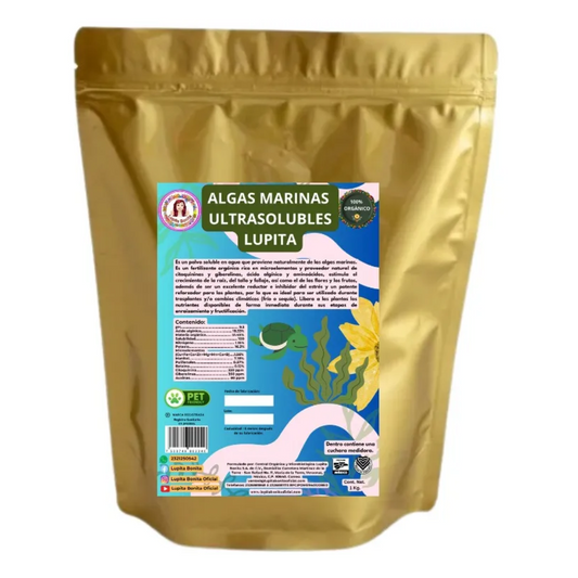 Algas Marinas Puros Ultrasolubles – Bioestimulante natural anti-estrés y promotor del crecimiento