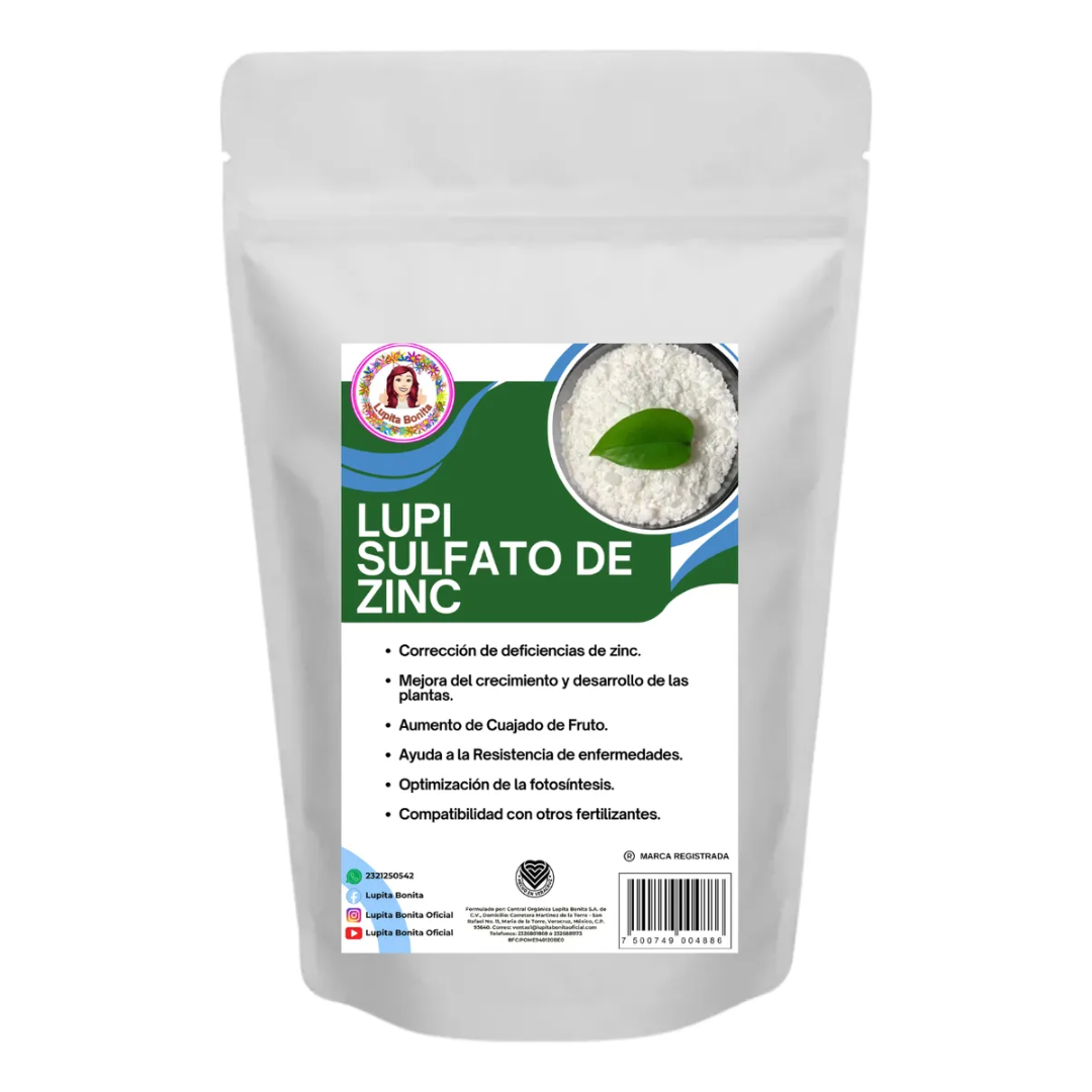 Sulfato de Zinc Ultrasoluble Concentrado – Fertilizante mineral corrector de deficiencias